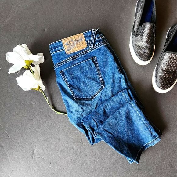 Vigoss cropped Blue Jeans - Picture 1 of 7